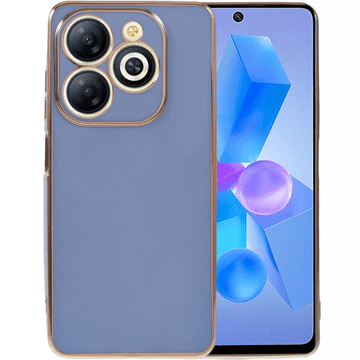 GS Infinix Hot 40i maskica, Glamour CamShield, plava