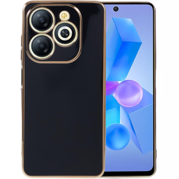 GS Infinix Hot 40i maskica, Glamour CamShield, crna