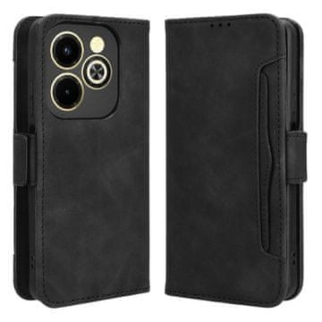 GS Preklopna futrola za Infinix Hot 40i, utor za karticu, crna