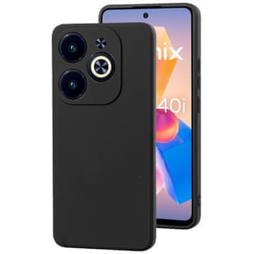 GS Futrola za Infinix Hot 40i, Silikonska Lite, Crna