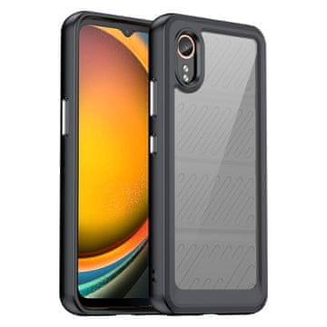 GS Futrola za Samsung Galaxy Xcover 7, Fusion Hybrid, prozirna / crna