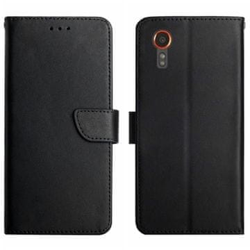 GS Preklopna futrola za Samsung Galaxy Xcover 7, koža, crna
