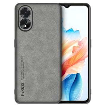 GS Futrola za Oppo A38 / A18, ERBORD Business, s pločicom za držače u automobilu, siva