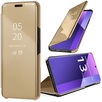 GS Xiaomi Redmi Note 13 Pro+ prozirna maskica, zlatna
