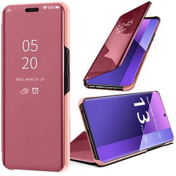 GS Xiaomi Redmi Note 13 Pro+ prozirna maskica, ružičasto zlatna