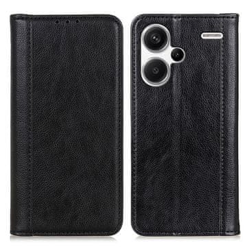 GS Futrola za Xiaomi Redmi Note 13 Pro+, novčanik od liči kože, crna