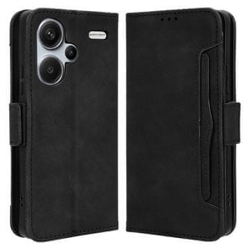 GS Preklopna futrola za Xiaomi Redmi Note 13 Pro+, utor za karticu, crna