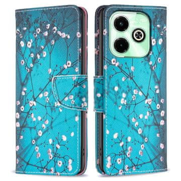GS Preklopna futrola za Infinix Hot 40i, novčanik, Sakura plava