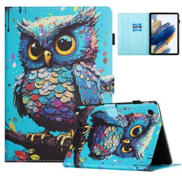 GS Futrola za Lenovo Tab M10 Plus TB-X606F, s preklopom, boja sove