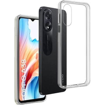 GS Tanka maskica za Oppo A38 / A18, prozirna + 9H staklo