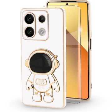 GS Futrola za Xiaomi Redmi Note 13 5G, Astronaut, bijela + 9H kaljeno staklo