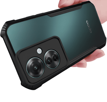 GS Futrola za Oppo Reno 11F 5G, hibridna, otporna na pad, crna