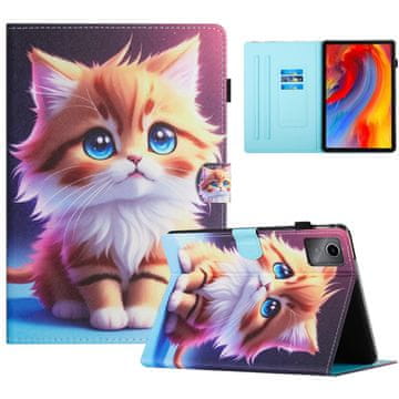 GS Futrola za Lenovo Tab M11, s preklopom, mačka