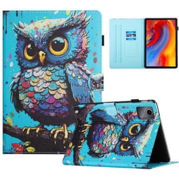 GS Futrola za Lenovo Tab M11, s preklopom, boja sove