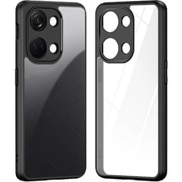 GS Futrola za Xiaomi Redmi Note 13 Pro 4G / Poco M6 Pro 4G, Fusion Hybrid, sa zaštitom za kameru, prozirna / crna