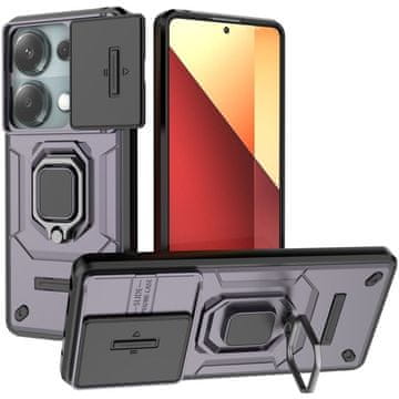 GS Futrola za Xiaomi Redmi Note 13 Pro 4G / Poco M6 Pro 4G, stalak s kamerom, ljubičasta