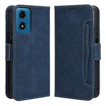 GS Preklopna futrola za Motorola Moto G24 / G24 Power / G04, utor za karticu, plava