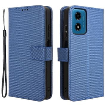 GS Preklopna futrola za Motorola Moto G24 / G24 Power / G04, pametni magnet za novčanik, plava