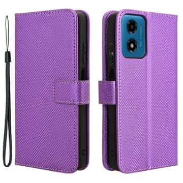 GS Preklopna futrola za Motorola Moto G24 / G24 Power / G04, pametni novčanik s magnetom, ljubičasta