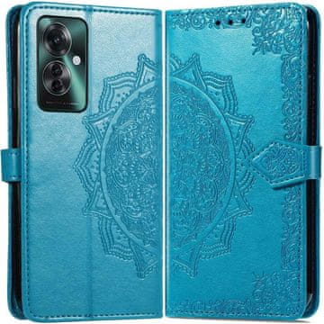GS Preklopna futrola za Oppo Reno 11F 5G, Mandala, plava