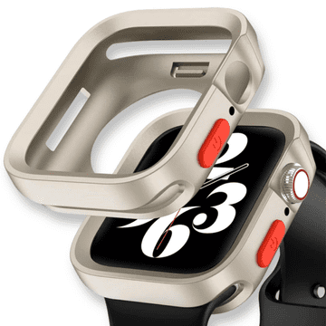 GS Silikonska futrola za Apple Watch 4/5/6/SE 40 mm, bež
