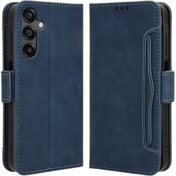GS Preklopna futrola za Samsung Galaxy M55 5G, utor za karticu, tamnoplava