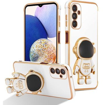 GS Maska za Samsung Galaxy M55 5G, Astronaut, Bijela
