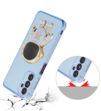 GS Maska za Samsung Galaxy M15 5G, Astronaut, Plava