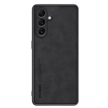 GS Futrola za Samsung Galaxy M55 5G, ERBORD Business, s pločicom za držače u automobilu, crna