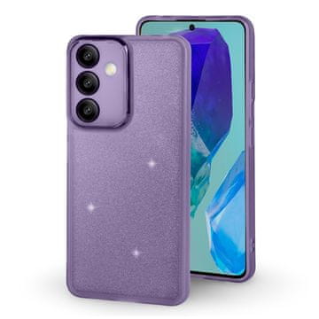 Overboard Maska za Samsung Galaxy M55 5G, svjetlucavi prah, ljubičasta