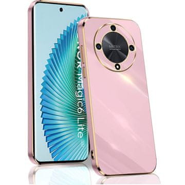 GS Maska za Honor Magic 6 Lite 5G, Glamour CamShield, ljubičasta