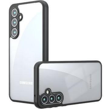 GS Futrola za Samsung Galaxy M15 5G Fusion Hybrid, prozirna / crna