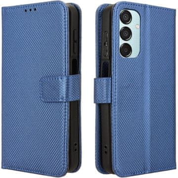 GS Preklopna futrola za Samsung Galaxy M15 5G, pametni magnet za novčanik, plava