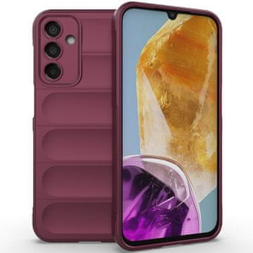 GS Udarno-otporna maskica za Samsung Galaxy M15 5G Gaming, bordo