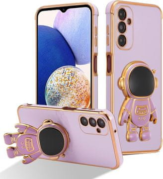 GS Futrola za astronauta za Samsung Galaxy M15 5G, ljubičasta