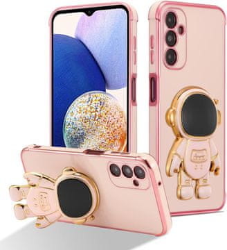 GS Maska za Samsung Galaxy M15 5G, Astronaut, Roza