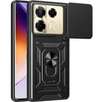 GS Oklopna futrola za Infinix Note 40 Pro, CamShield Slide, crna