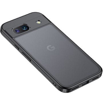 GS Fusion hibridna maskica za Google Pixel 8A, crna