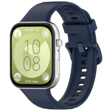 GS Silikonski remen za Huawei Watch Fit 4 / 4 Pro / 3, plavi