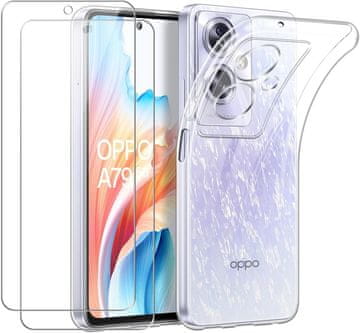 GS Tanka maskica za Motorola Moto G34 5G prozirna + 9H staklo