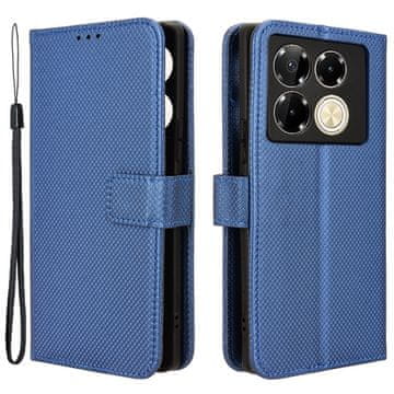 GS Infinix Note 40 Pro preklopna futrola, pametni magnet za novčanik, plava