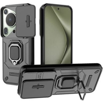 Overboard Futrola za Huawei Pura 70 Ultra, stalak za kameru s objektivom, crna