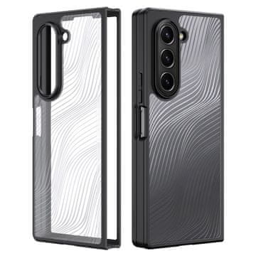 Dux Ducis DuxDucis maskica za Samsung Galaxy Z Fold6 5G, Aimo maskica, prozirna / crna