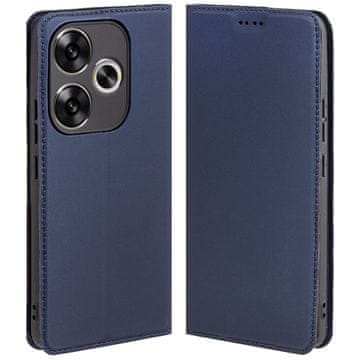 GS Futrola za Xiaomi Poco F6, kožni novčanik, plava