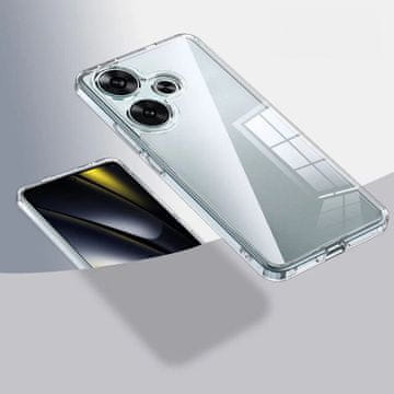 GS Futrola za Xiaomi Poco F6, Fusion Hybrid, prozirna