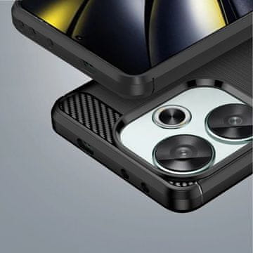 GS Futrola za Xiaomi Poco F6, karbonska, crna