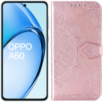 GS Preklopna futrola za Oppo A60, Mandala, roza