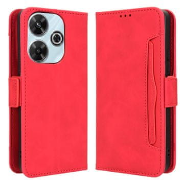 GS Preklopna futrola za Xiaomi Redmi 13, utor za karticu, crvena