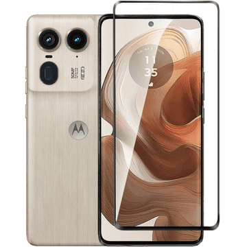 GS 3D kaljeno staklo za Motorola Edge 50 Ultra, crni okvir