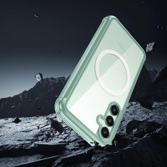 Overboard Samsung Galaxy S23 FE maskica otporna na udarce sa zaštitom za ekran za MagSafe, zelena